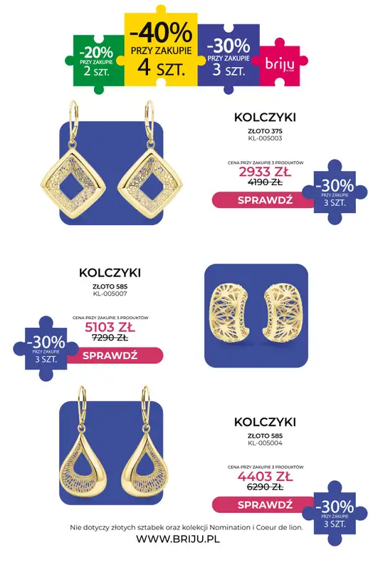 Briju - gazetka promocyjna Kupujesz więcej, zapłać mniej od poniedziałku 21.09 do środy 30.09 - strona 3