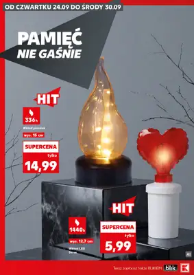 Kaufland - gazetka promocyjna Oferta Kaufland - Znicze od czwartku 24.09 do środy 30.09 - strona 18