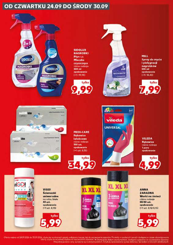 Kaufland - gazetka promocyjna Oferta Kaufland - Znicze od czwartku 24.09 do środy 30.09 - strona 20