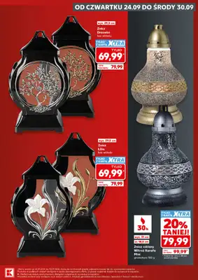 Kaufland - gazetka promocyjna Oferta Kaufland - Znicze od czwartku 24.09 do środy 30.09 - strona 13