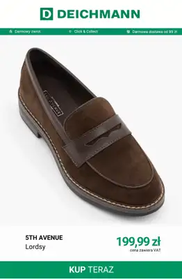 Deichmann - gazetka promocyjna Buty skórzane od poniedziałku 21.09  - strona 8