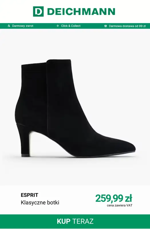 Deichmann - gazetka promocyjna Buty skórzane od poniedziałku 21.09  - strona 6