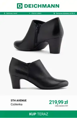Deichmann - gazetka promocyjna Buty skórzane od poniedziałku 21.09  - strona 11
