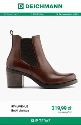 Deichmann - gazetka promocyjna Buty skórzane od poniedziałku 21.09  - strona 3
