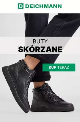 Deichmann - gazetka promocyjna Buty skórzane od poniedziałku 21.09 