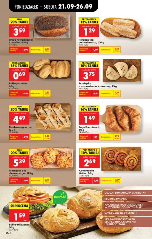 Biedronka - gazetka promocyjna Od poniedziałku od poniedziałku 21.09 do soboty 26.09 - strona 56