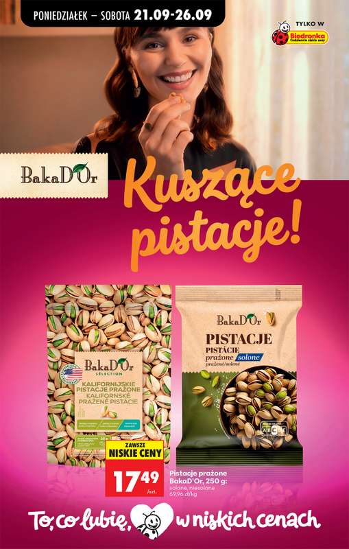 Biedronka - gazetka promocyjna Od poniedziałku, Z ladą tradycyjną od poniedziałku 21.09 do soboty 26.09 - strona 75