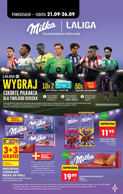 Biedronka - gazetka promocyjna Od poniedziałku, Z ladą tradycyjną od poniedziałku 21.09 do soboty 26.09 - strona 85