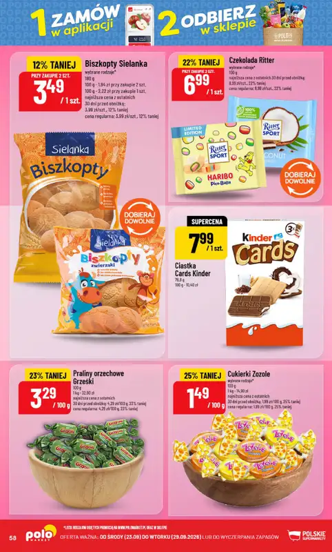 POLOmarket - gazetka promocyjna Gazetka od środy 23.09 do wtorku 29.09 - strona 58