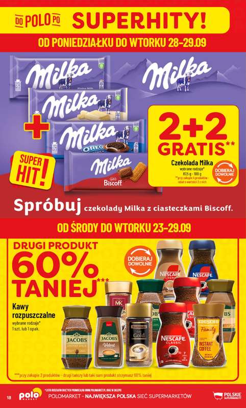 POLOmarket - gazetka promocyjna Gazetka od środy 23.09 do wtorku 29.09 - strona 18