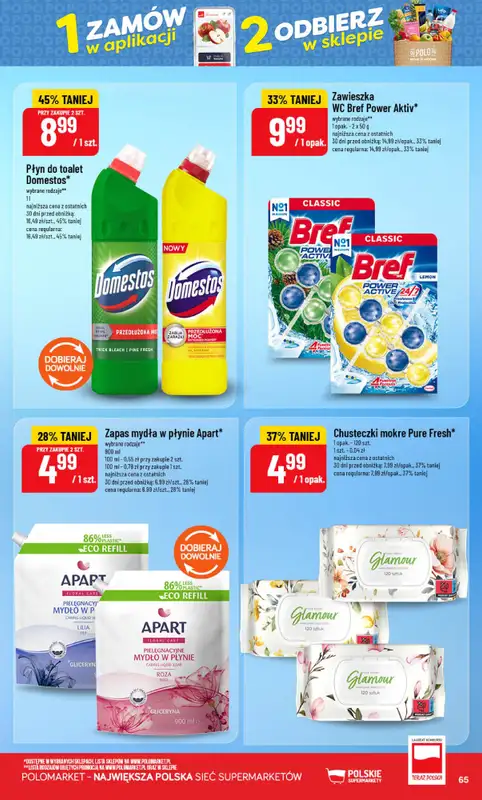 POLOmarket - gazetka promocyjna Gazetka od środy 23.09 do wtorku 29.09 - strona 65