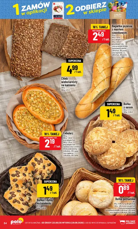 POLOmarket - gazetka promocyjna Gazetka od środy 23.09 do wtorku 29.09 - strona 54