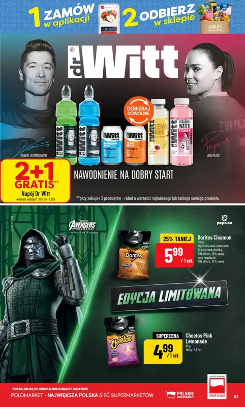 POLOmarket - gazetka promocyjna Gazetka od środy 23.09 do wtorku 29.09 - strona 61