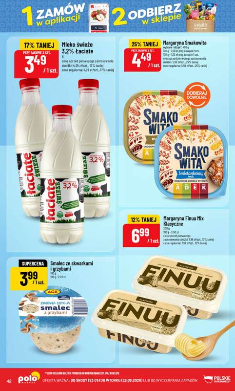 POLOmarket - gazetka promocyjna Gazetka od środy 23.09 do wtorku 29.09 - strona 42