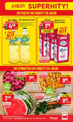 POLOmarket - gazetka promocyjna Gazetka od środy 23.09 do wtorku 29.09 - strona 17