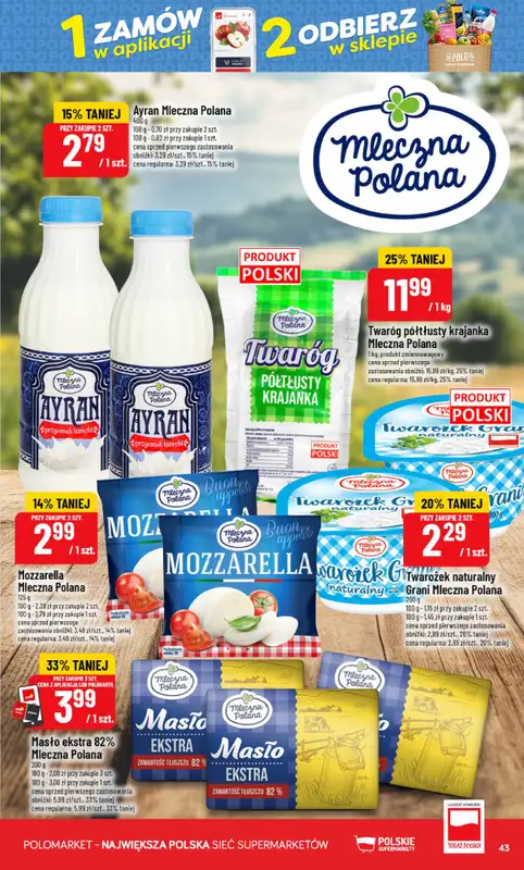 POLOmarket - gazetka promocyjna Gazetka od środy 23.09 do wtorku 29.09 - strona 43
