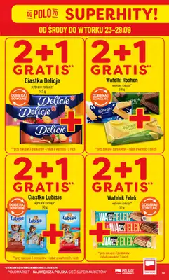 POLOmarket - gazetka promocyjna Gazetka od środy 23.09 do wtorku 29.09 - strona 19
