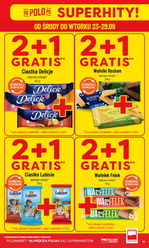 POLOmarket - gazetka promocyjna Gazetka od środy 23.09 do wtorku 29.09 - strona 19