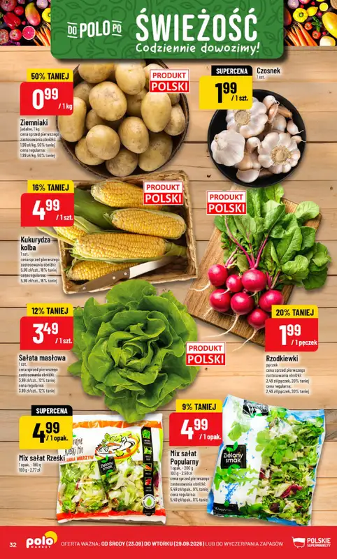 POLOmarket - gazetka promocyjna Gazetka od środy 23.09 do wtorku 29.09 - strona 32