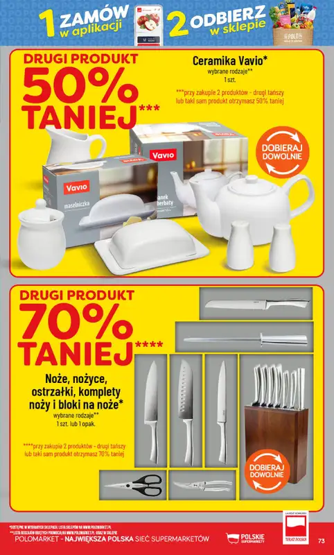 POLOmarket - gazetka promocyjna Gazetka od środy 23.09 do wtorku 29.09 - strona 73