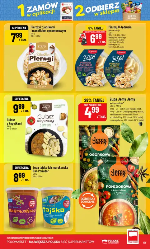 POLOmarket - gazetka promocyjna Gazetka od środy 23.09 do wtorku 29.09 - strona 51
