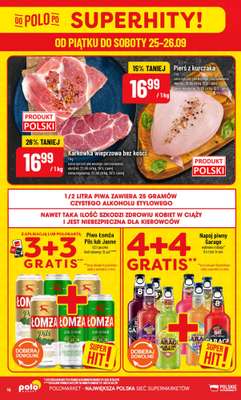 POLOmarket - gazetka promocyjna Gazetka od środy 23.09 do wtorku 29.09 - strona 16
