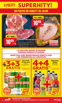 POLOmarket - gazetka promocyjna Gazetka od środy 23.09 do wtorku 29.09 - strona 16