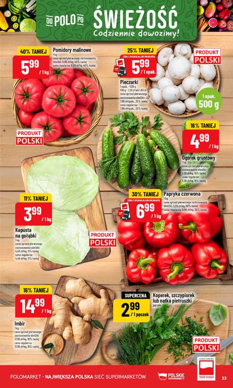 POLOmarket - gazetka promocyjna Gazetka od środy 23.09 do wtorku 29.09 - strona 33