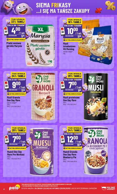 POLOmarket - gazetka promocyjna Frikasowy katalog od środy 23.09 do wtorku 29.09 - strona 4