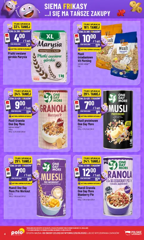 POLOmarket - gazetka promocyjna Frikasowy katalog od środy 23.09 do wtorku 29.09 - strona 4
