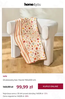 home&you - gazetka promocyjna SALE do -50% od poniedziałku 21.09 do niedzieli 27.09 - strona 10