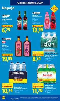 Lidl - gazetka promocyjna Oferta od poniedziałku od poniedziałku 21.09 do środy 23.09 - strona 76