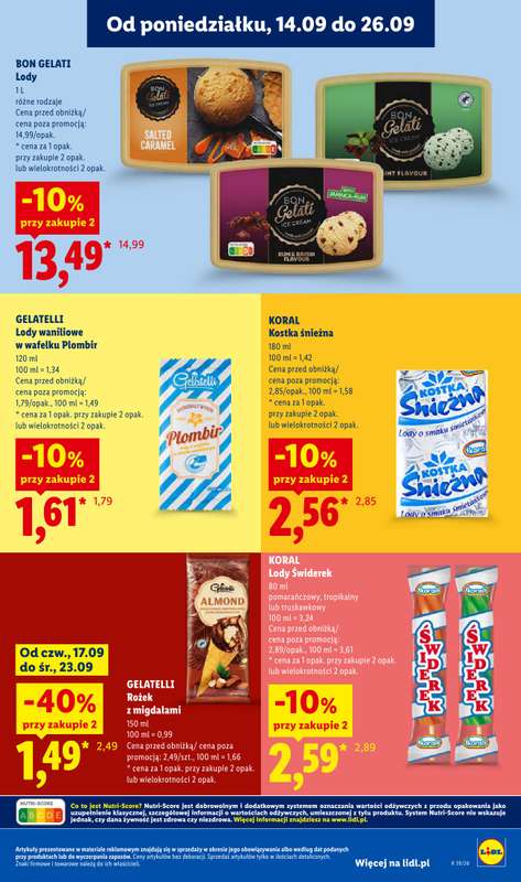 Lidl - gazetka promocyjna Oferta od poniedziałku od poniedziałku 21.09 do środy 23.09 - strona 75