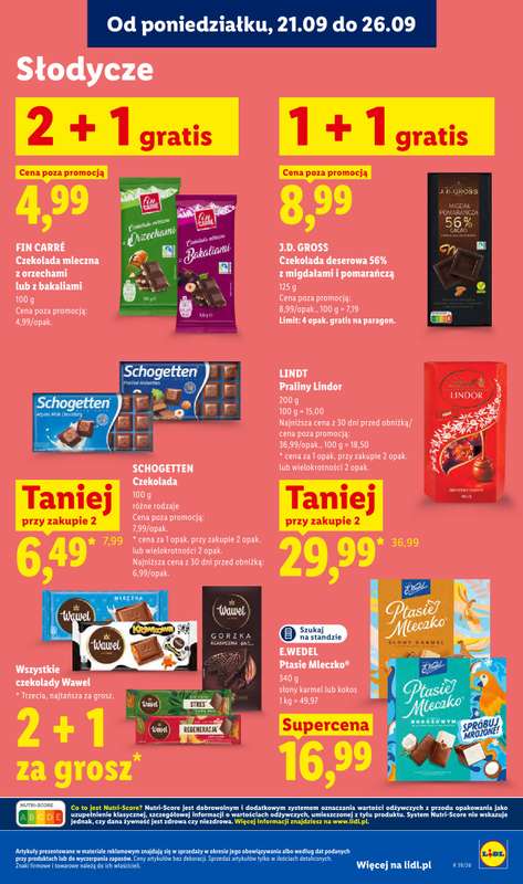 Lidl - gazetka promocyjna Oferta od poniedziałku od poniedziałku 21.09 do środy 23.09 - strona 69