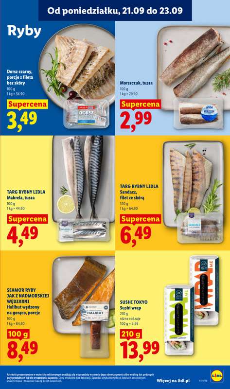 Lidl - gazetka promocyjna Oferta od poniedziałku od poniedziałku 21.09 do środy 23.09 - strona 65