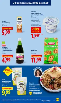 Lidl - gazetka promocyjna Oferta od poniedziałku od poniedziałku 21.09 do środy 23.09 - strona 59