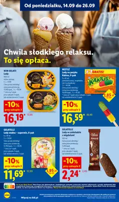 Lidl - gazetka promocyjna Oferta od poniedziałku od poniedziałku 21.09 do środy 23.09 - strona 74