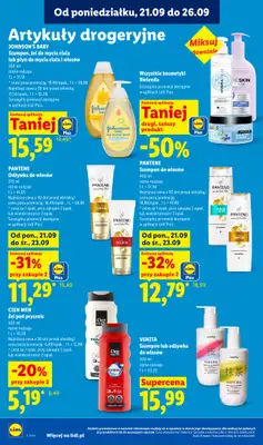 Lidl - gazetka promocyjna Oferta od poniedziałku od poniedziałku 21.09 do środy 23.09 - strona 94