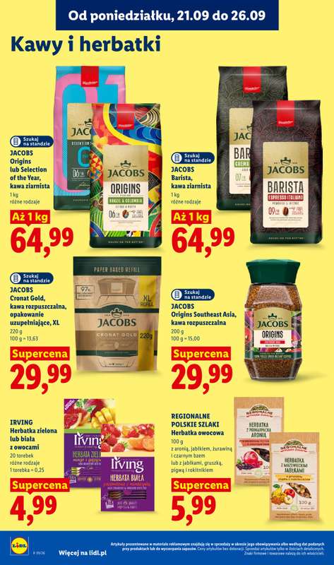 Lidl - gazetka promocyjna Oferta od poniedziałku od poniedziałku 21.09 do środy 23.09 - strona 72