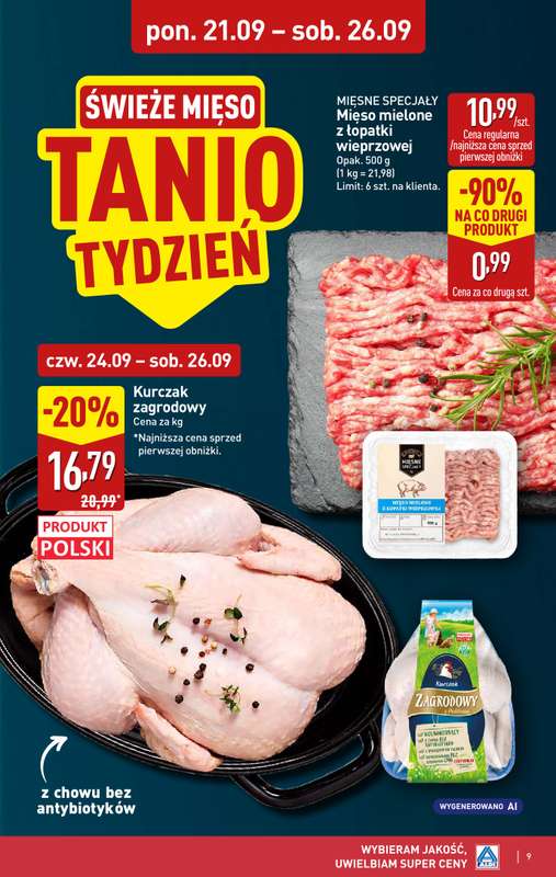 Aldi - gazetka promocyjna Pełny katalog! od poniedziałku 21.09 do soboty 26.09 - strona 9