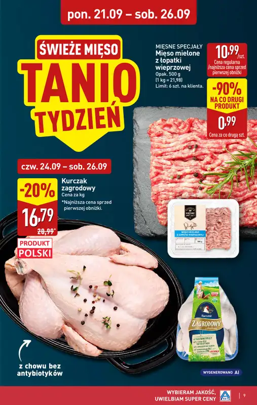Aldi - gazetka promocyjna Pełny katalog! od poniedziałku 21.09 do soboty 26.09 - strona 9