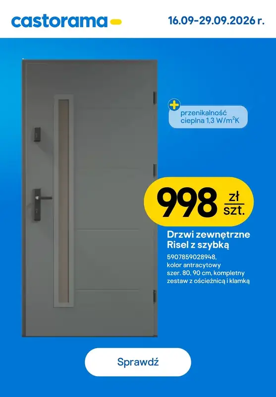 Castorama - gazetka promocyjna Najlepsze oferty od poniedziałku 21.09 do wtorku 29.09 - strona 10