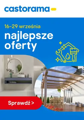 Castorama - gazetka promocyjna Najlepsze oferty od poniedziałku 21.09 do wtorku 29.09