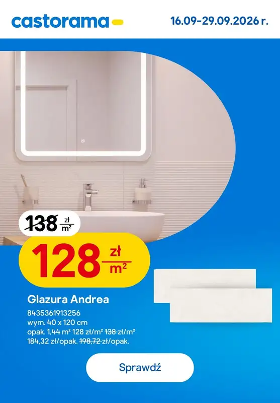 Castorama - gazetka promocyjna Najlepsze oferty od poniedziałku 21.09 do wtorku 29.09 - strona 3