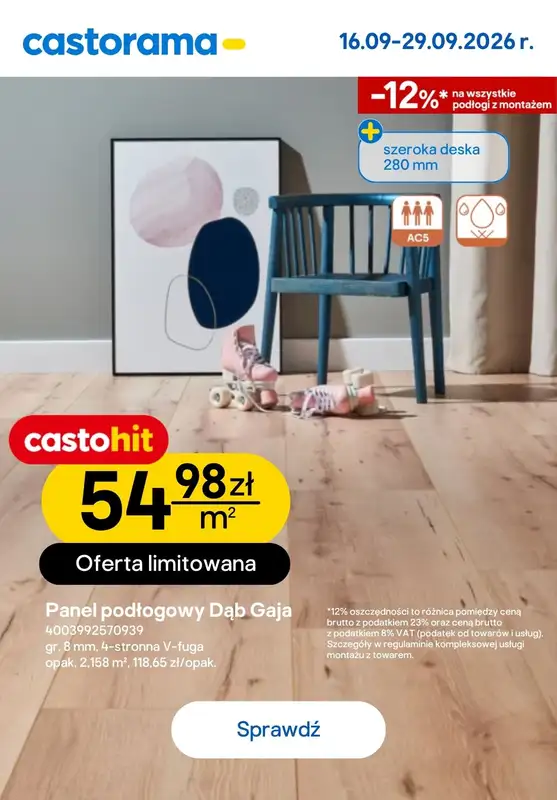 Castorama - gazetka promocyjna Najlepsze oferty od poniedziałku 21.09 do wtorku 29.09 - strona 7