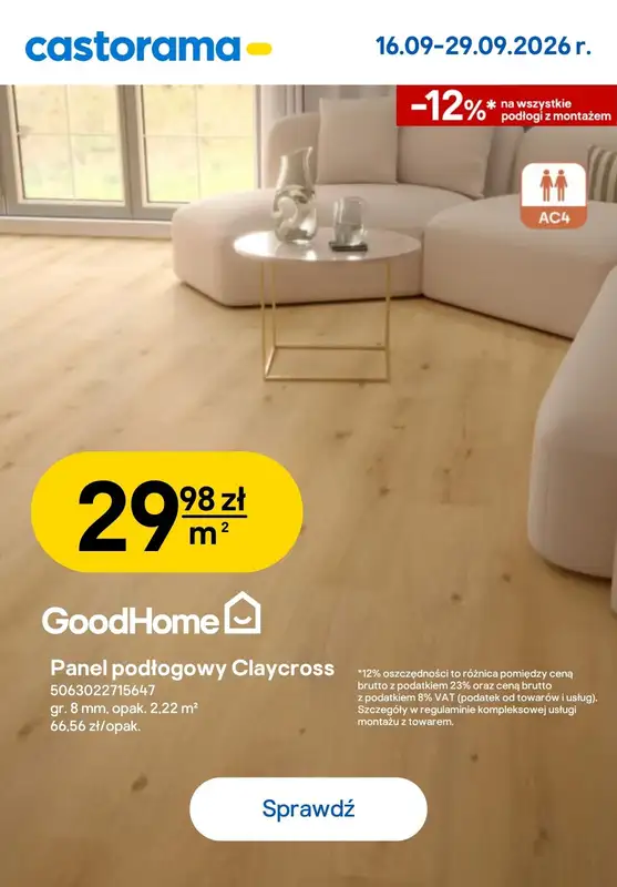 Castorama - gazetka promocyjna Najlepsze oferty od poniedziałku 21.09 do wtorku 29.09 - strona 6