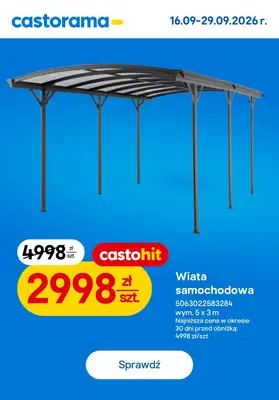 Castorama - gazetka promocyjna Najlepsze oferty od poniedziałku 21.09 do wtorku 29.09 - strona 12