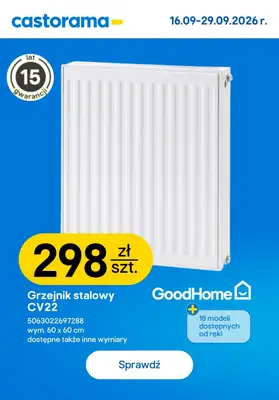 Castorama - gazetka promocyjna Najlepsze oferty od poniedziałku 21.09 do wtorku 29.09 - strona 5