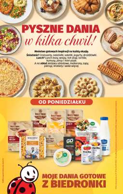Biedronka - gazetka promocyjna Pyszny danie w kilka chwil od poniedziałku 21.09 do soboty 26.09