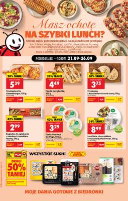 Biedronka - gazetka promocyjna Pyszne dania w kilka chwil od poniedziałku 21.09 do soboty 26.09 - strona 3